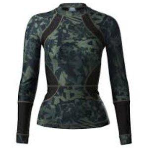 Lululemon Long Sleeve Top Camo Green Black